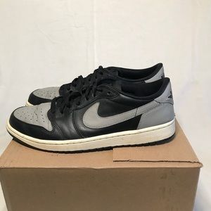 Jordan 1 Retro Low Black Grey (2015)